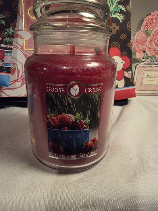 Goose Creek Other - Goose Creek Rain Drenched Strawberry Candle -